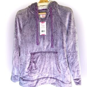 Members Mark Purple Cozy Plush Pullover in Women's Size S